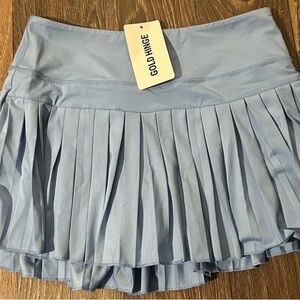 Gold Hinge Tennis Skirt